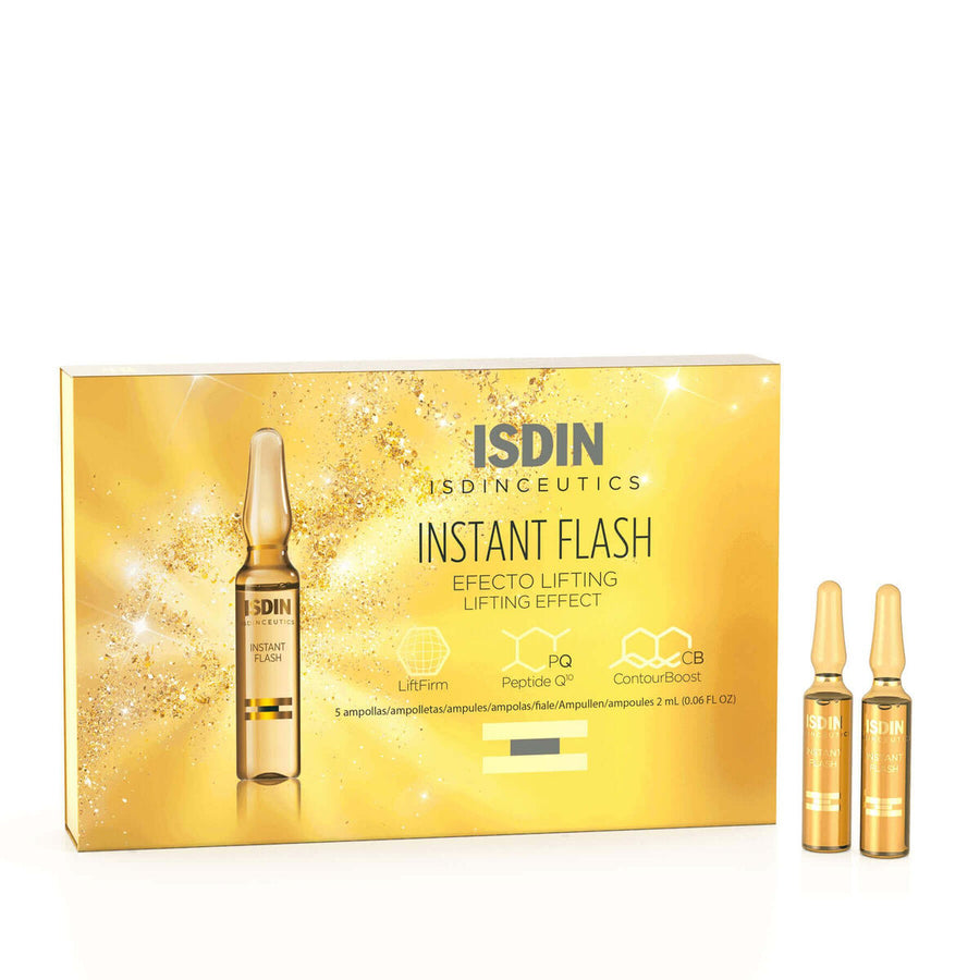 Tratamento Facial Tonificante Isdin Isdinceutics Instant Flash 2 ml x 5