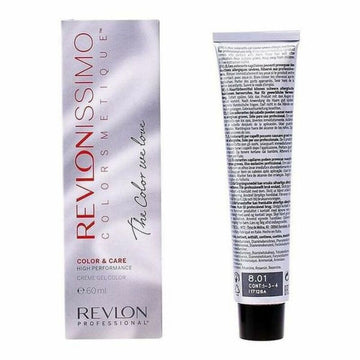 Tinta Permanente Antienvelhecimento Revlonissimo Revlon Revlonissimo Colorsmetique NMT 8,01 Nº 8.01 (60 ml)