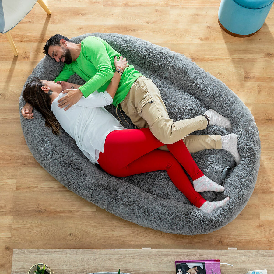 Cama de Cães para Humanos | Human Dog Bed XXL InnovaGoods Grey