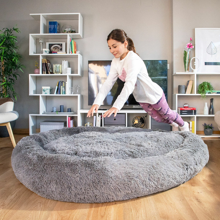 Cama de Cães para Humanos | Human Dog Bed XXL InnovaGoods Grey