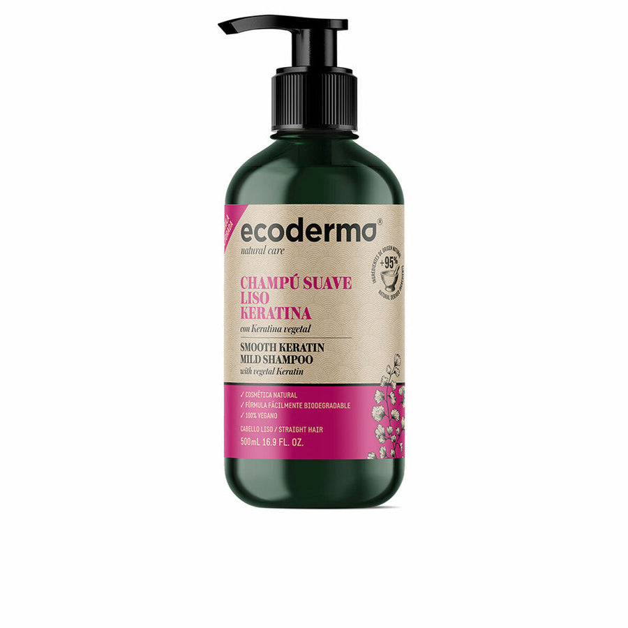 Champô Alisador Ecoderma Queratina 500 ml