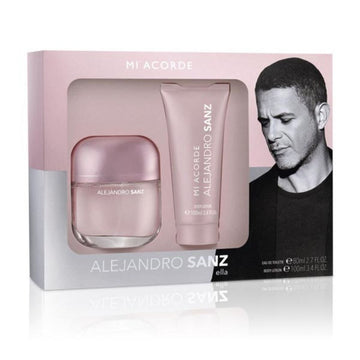 Conjunto de Perfume Mulher Mi Acorde Alejandro Sanz BF-8436581940787_Vendor (2 pcs) 2 Peças