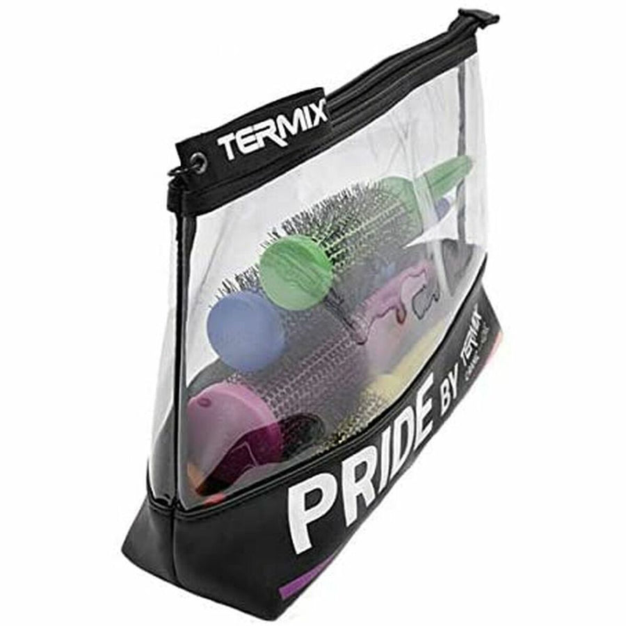 Set of combs/brushes Termix C-Ramic Pride Toilet Bag (6 pcs)