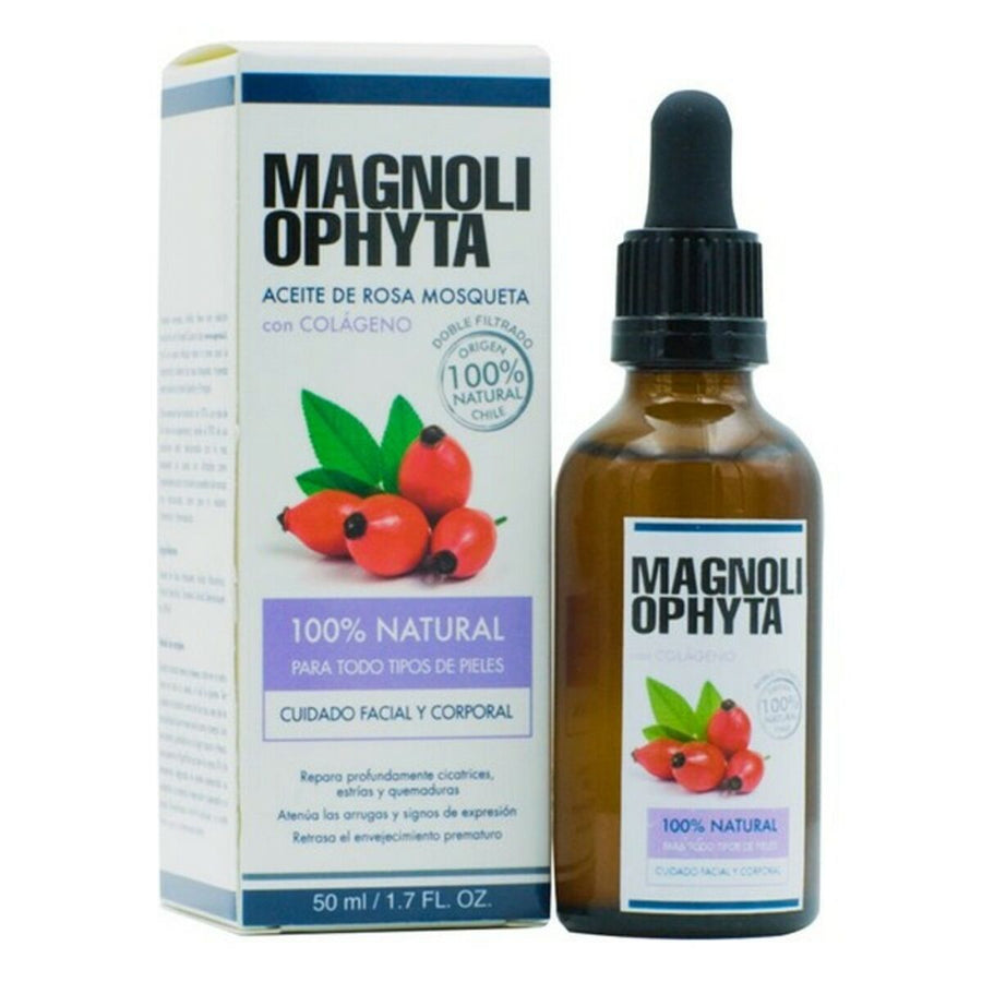 Óleo Facial Magnoliophytha Com colagénio Rosa Mosqueta (50 ml)