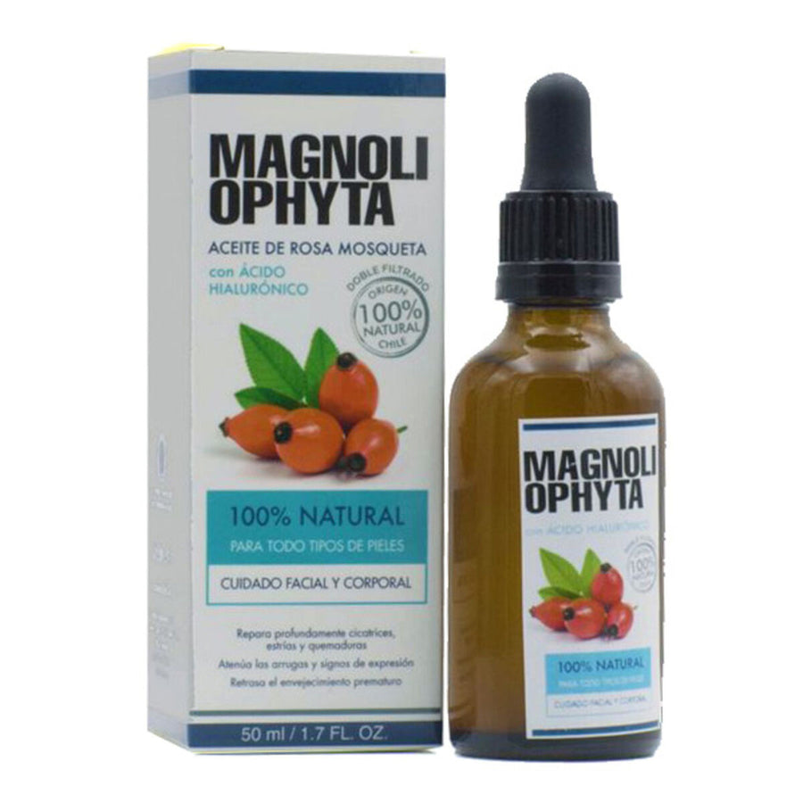 Óleo Facial Magnoliophytha Rosa Mosqueta Ácido Hialurónico (50 ml)