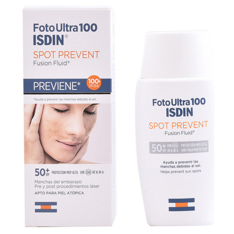 Facial Sun Cream Spot Prevent Isdin SPF 50+ (50 ml)