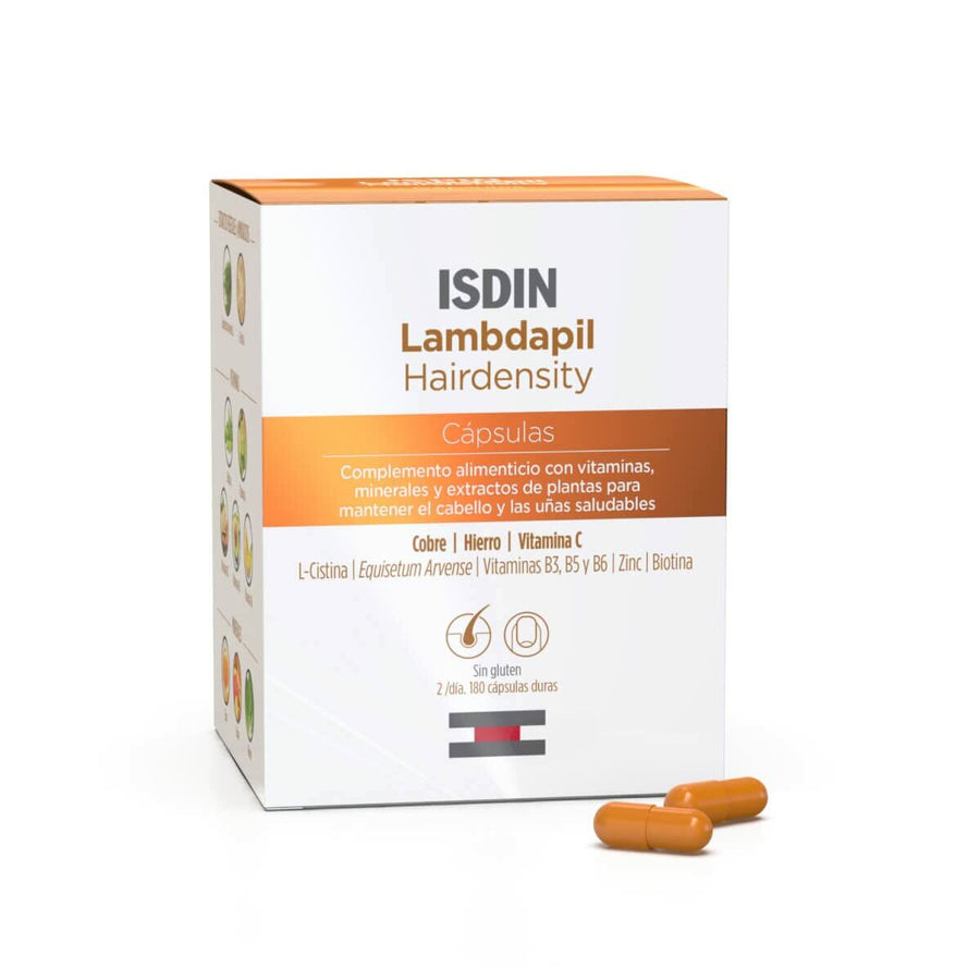 Hair Loss Food Supplement Isdin Lambdapil 180 Capsules