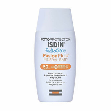 Protetor Solar Fluido Isdin Pediatrics Mineral Baby Spf 50 50 ml