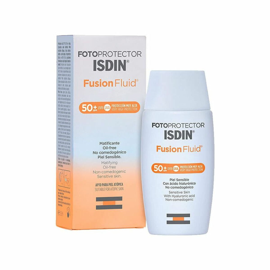 Protetor Solar Facial Isdin Fusion Fluid 50 ml SPF 50+