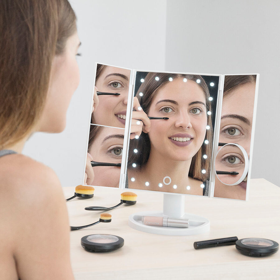 Magnifying Mirror with LED 4-in-1 Ledflect InnovaGoods